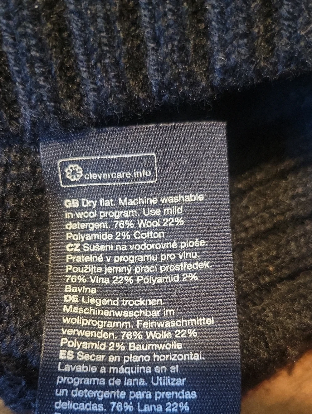 & And Other Stories Wide Collar Wool Knit Sweater